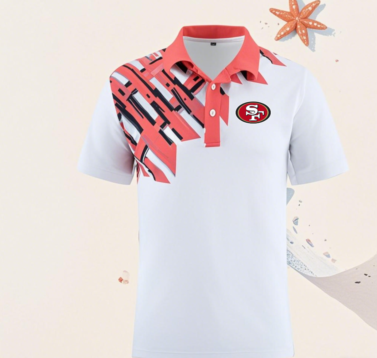 San Francisco 49ers white #19 Men 2025 NFL polo T shirt->nfl t-shirts->Sports Accessory